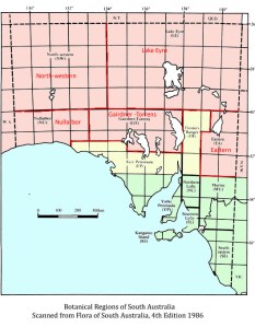 Botanical Regions Map