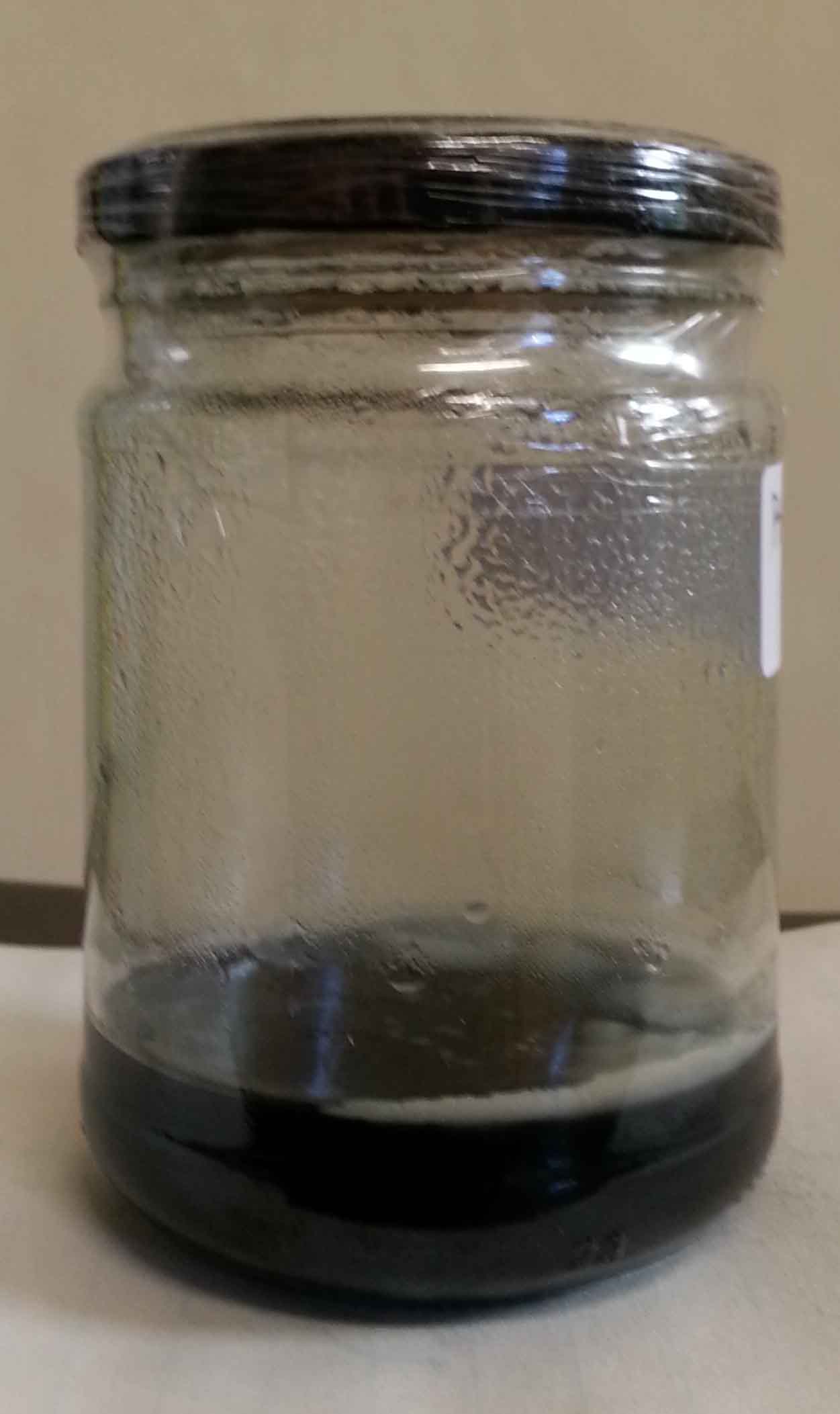 Orchid Seeds in flask with mould